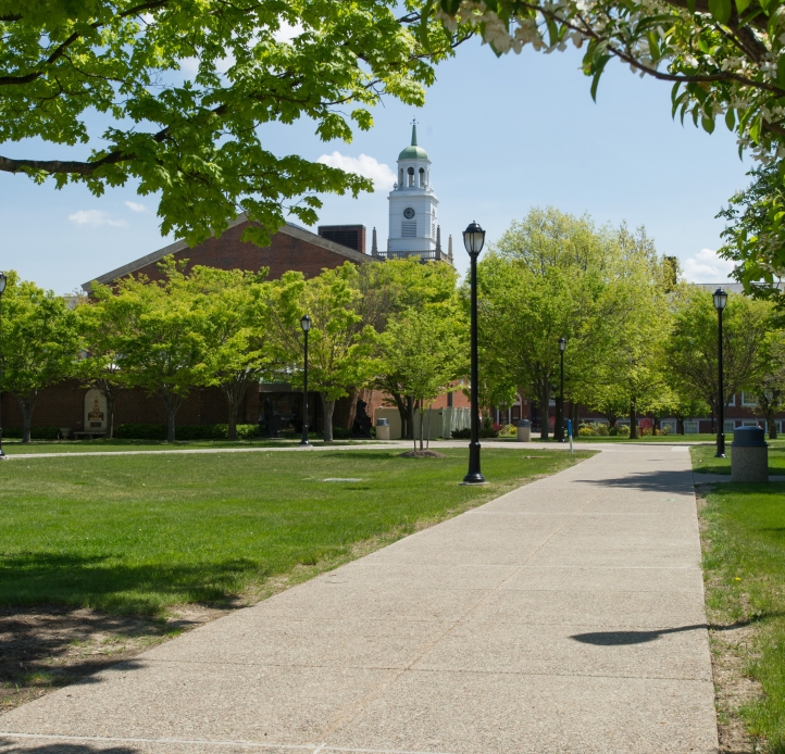 Image of Rockwell hall from a distance